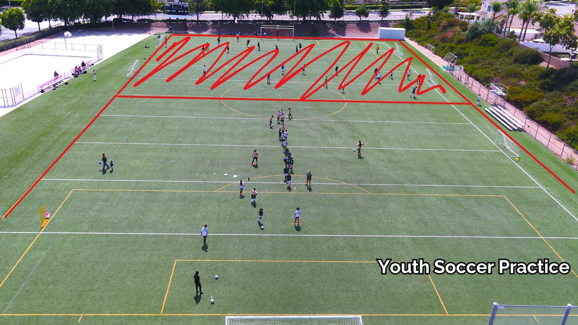 Sports Program Development Half Field Youth Soccer Program